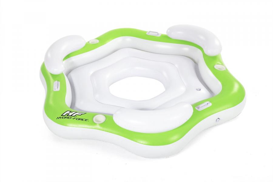 Надувной матрас-остров для плавания (191х173х41см) 2 шт/упак 43111