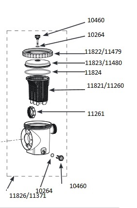 Уплотнительное кольцо для крышки скиммера фильтрующих насосов 200 шт/упак 11824 - фото 2