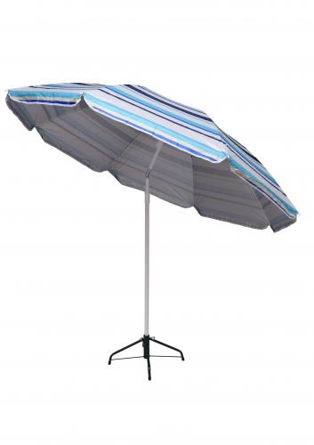 Зонт пляжный фольгированный (200см) 6 расцветок 12шт/упак ZHU-200 (расцветка 3) - фото 11