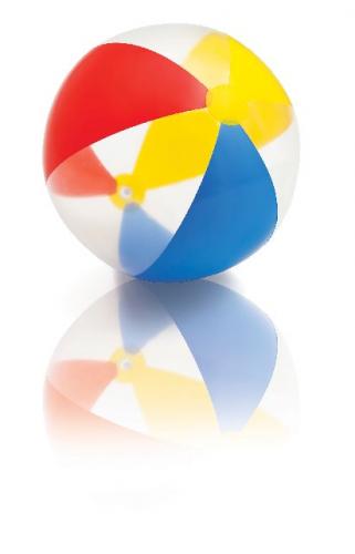 Мяч "Парадиз" (61см) 36 шт/упак 59032 - фото 1