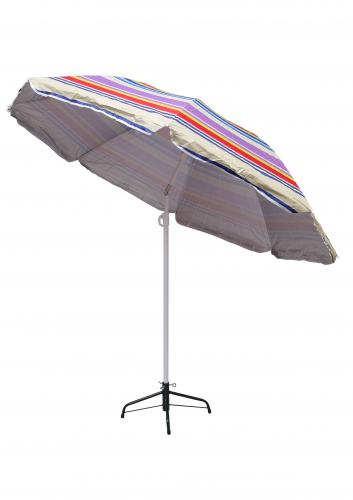 Зонт пляжный фольгированный (200см) 6 расцветок 12шт/упак ZHU-200 (расцветка 3) - фото 3