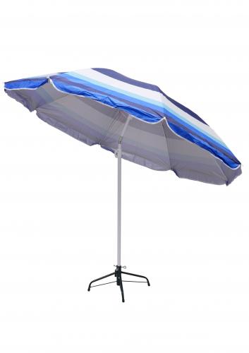 Зонт пляжный фольгированный (200см) 6 расцветок 12шт/упак ZHU-200 (расцветка 3) - фото 5