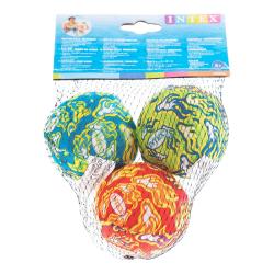 Мячики для игры в бассейне в наборе 3 цвета 12 шт/упак 55505 - фото 4