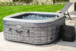 Бассейн СПА 175х175х71см "Greystone Deluxe" 795л, квадратный, аэромассаж 1шт/упак 28450 - фото 10