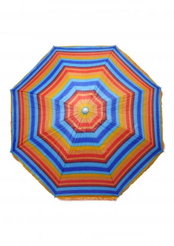 Зонт пляжный фольгированный с наклоном 150 см (6 расцветок) 12 шт/упак ZHU-150 - фото 5